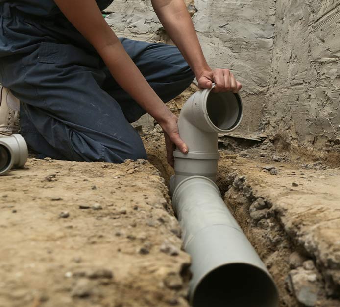 Sewer line repair