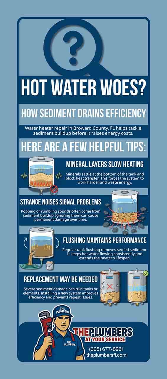 How Sediment Drains Efficiency